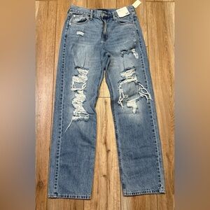 Aero Distressed Blue Jeans